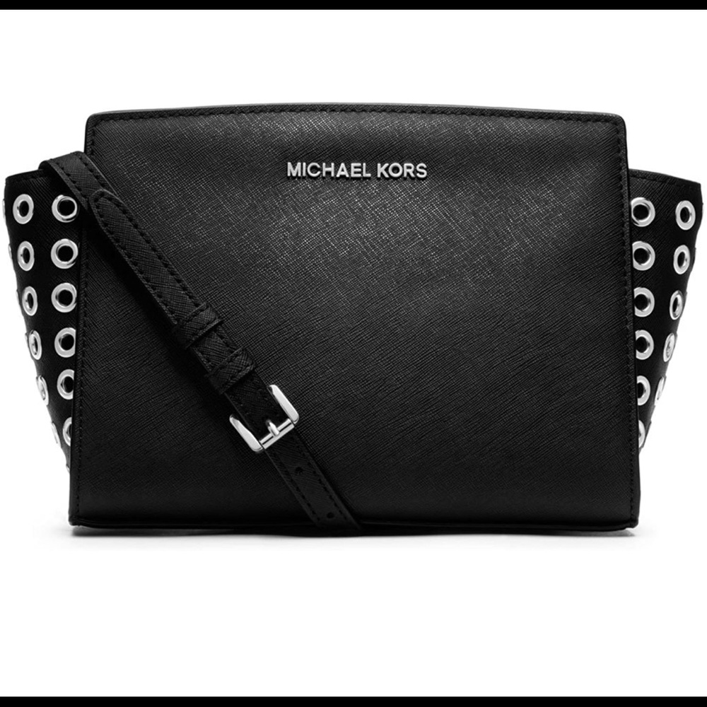 Michael Kors Selma Grommet Medium Satchel